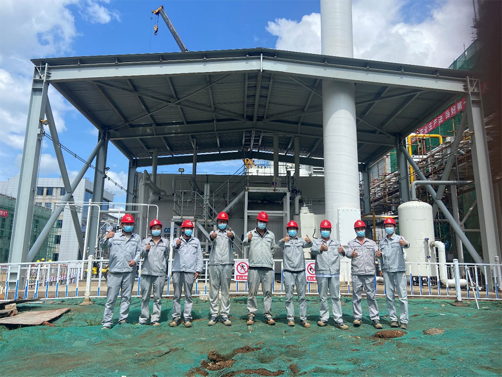 大唐海口天然氣發(fā)電項目1號機廠用送電一次成功