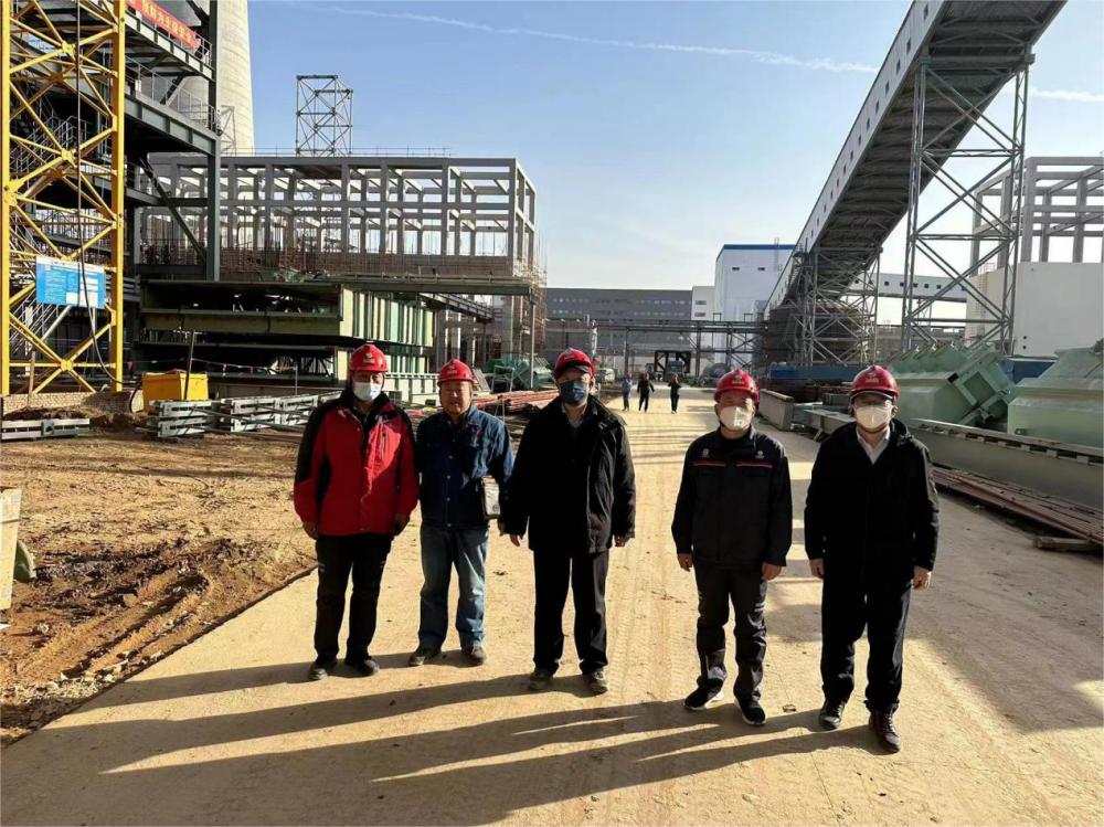 張恒董事長到山西合成生物產(chǎn)業(yè)生態(tài)園熱電聯(lián)產(chǎn)項目監(jiān)理部檢查指導 張恒董事長到山西合成生物產(chǎn)業(yè)生態(tài)園熱電聯(lián)產(chǎn)項目監(jiān)理部檢查指導