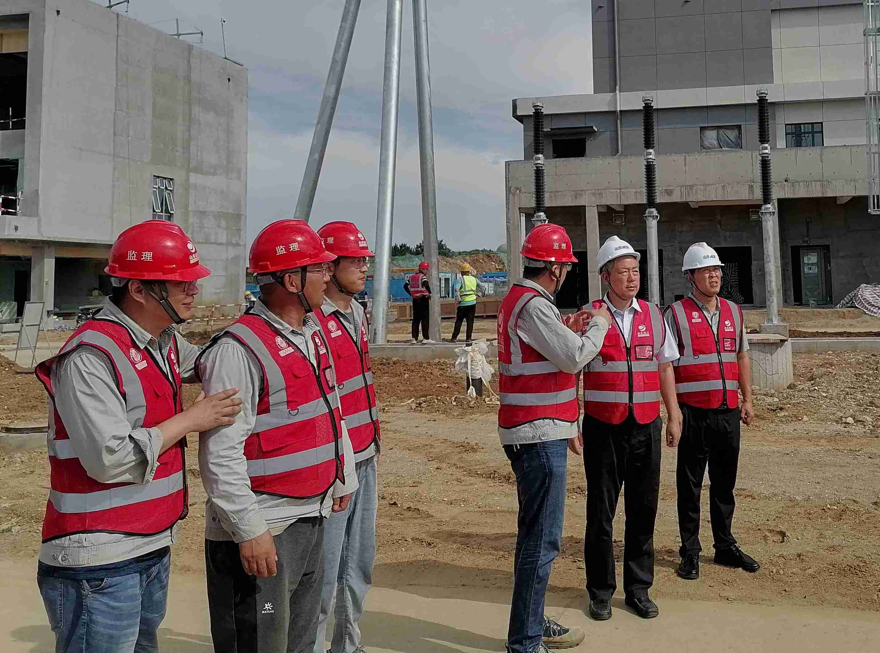 張恒董事長到國電投、國華乳山海上風電項目檢查指導工作